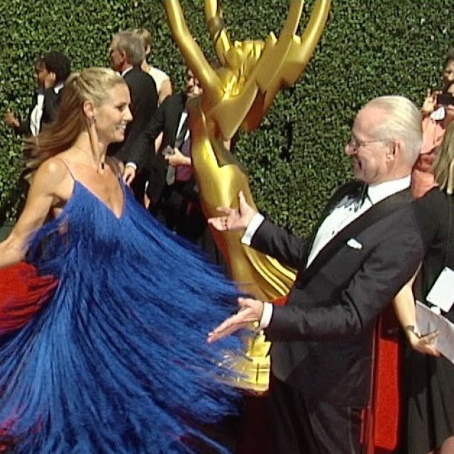 Heidi Klum triunfa en los Grammys
